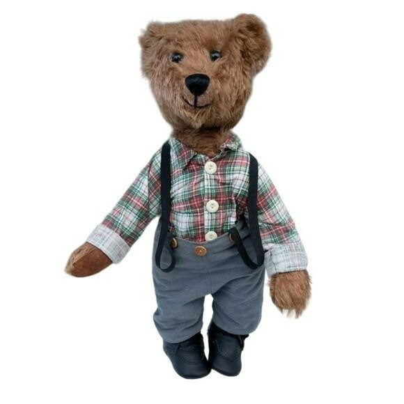 Vintage Coca Cola Cubby Bear‎ Heirloom Collectible Brown B0152 - Picture 8 of 11